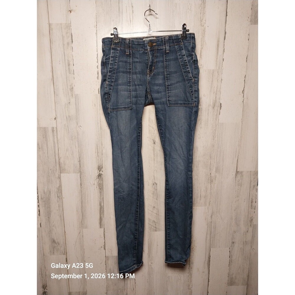 Current Elliott Combat Skinny Jeans Size 27 Tahoe